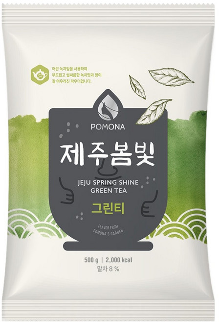 포모나 제주봄빛 그린티, 500g