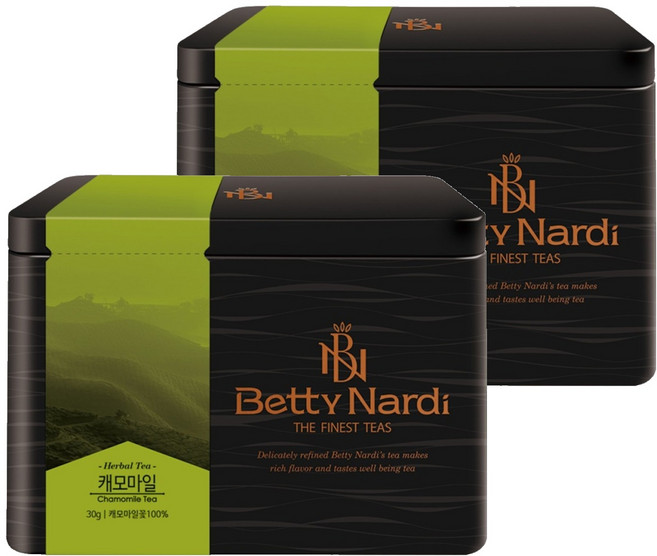 베티나르디 캐모마일 캔, 30g, 1개입, 2개, 30g