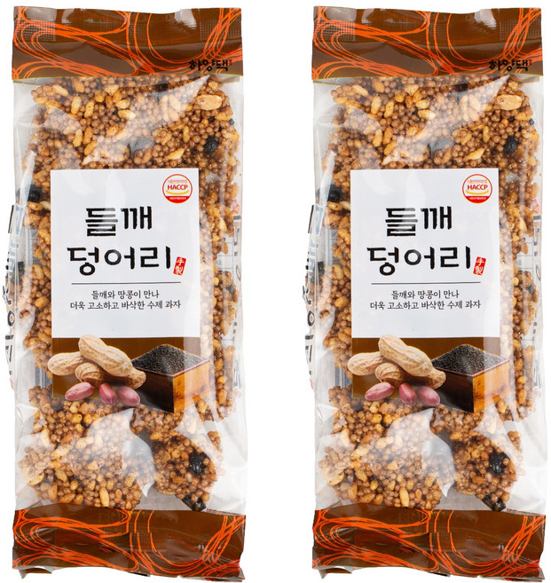 하양댁 옛날 수제 들깨 강정 오꼬시 과자, 100g, 2개