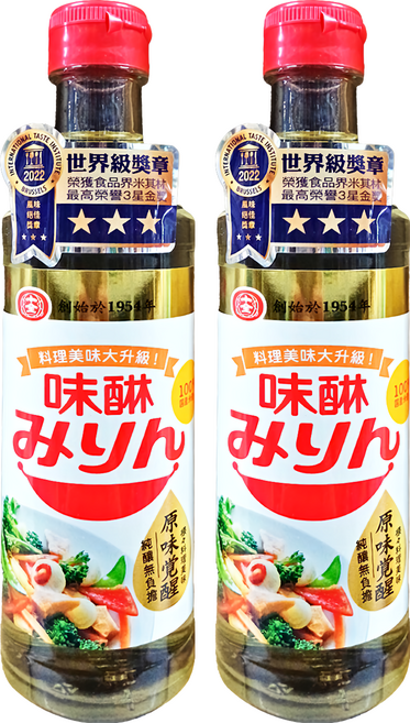 十全 味醂調味料, 300ml, 2瓶