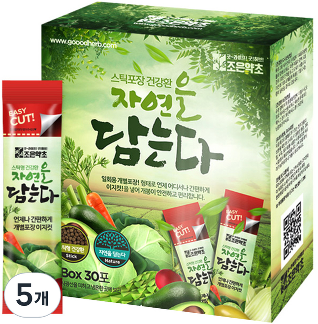 조은약초 자연을 담는다 스틱형 개다래환, 3g, 150개