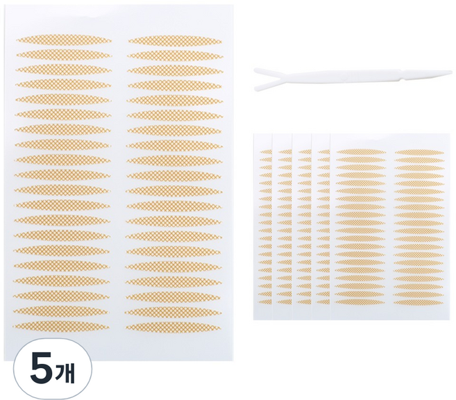 러비쉬 쌍커풀 테이프 240p, 5개, 스트라이프