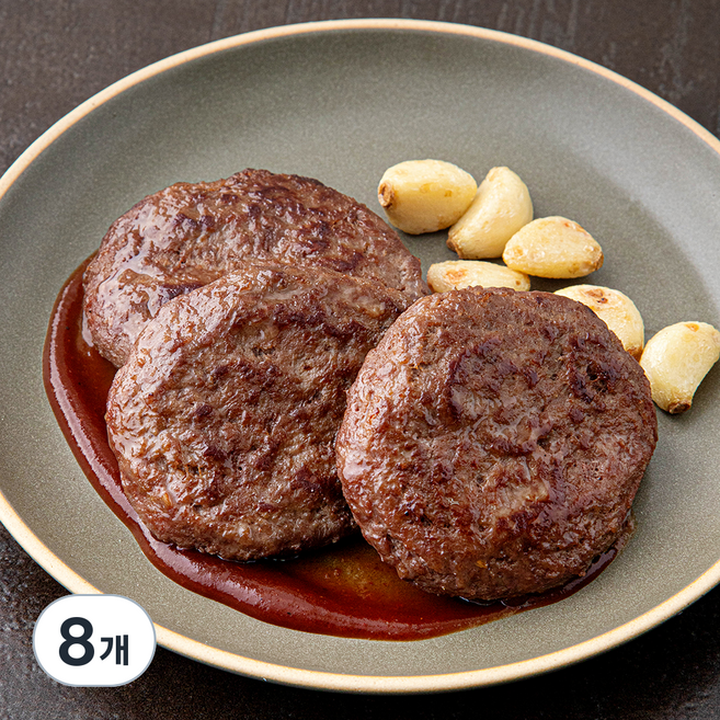 고급진 한우 함박스테이크 (냉장), 100g, 8개