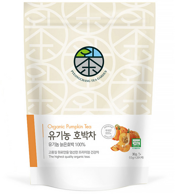 평창다원 유기농 호박차, 1.5g, 20개입, 1개