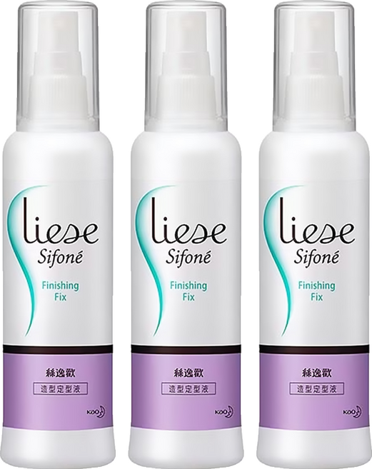 Liese 莉婕 Sifone 絲逸歡 台灣公司貨 造型定型液, 150ml, 3瓶