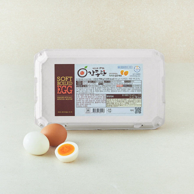 감동란, 15구, 1개