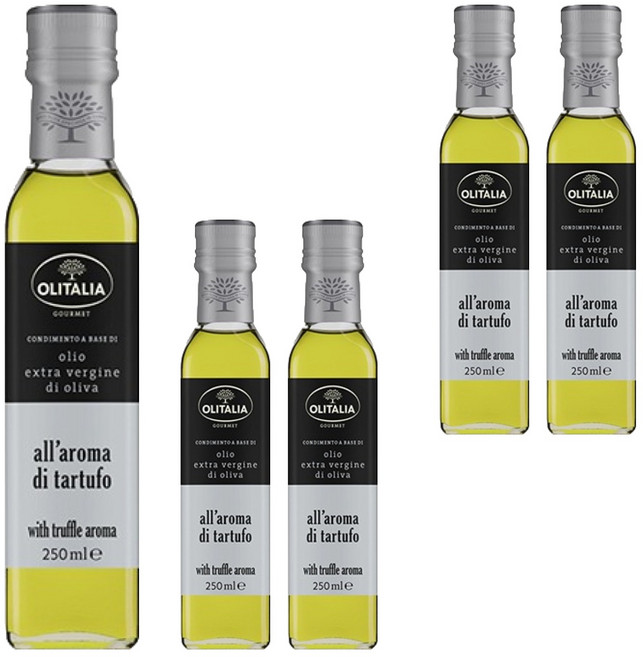올리타리아 송로버섯향 엑스트라버진 올리브유, 250ml, 5개