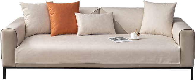 西格傢飾 防水防貓抓科技布沙發墊 柔軟舒適 耐磨防污 吸濕透氣