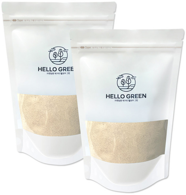 헬로우그린 옐로우 마카 젤라틴화 분말, 2개, 500g