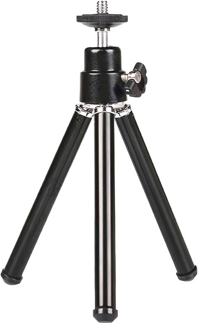 多功能三腳架 23 x 24 x 130 x 伸縮高 140mm 69g, 黑色, 1個