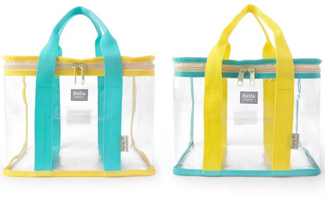 Bagtory HK 百寶袋王 HELLO Boxy 特厚 500g 7L 2個, 藍色 + 黃色, 1組