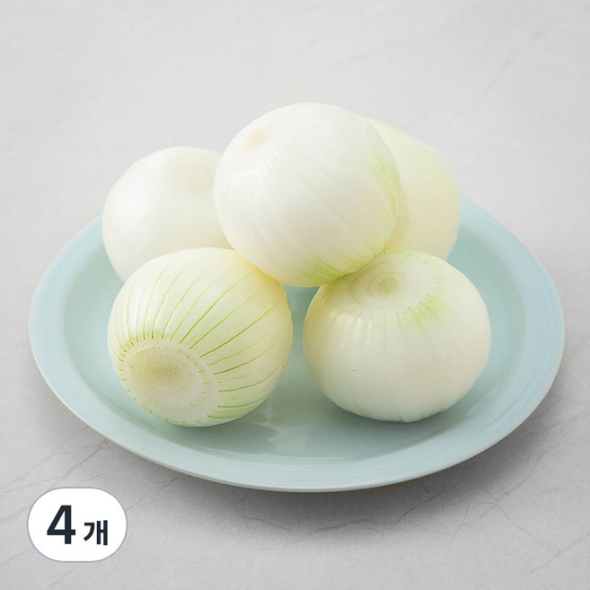 무안 깐양파, 1kg, 4개