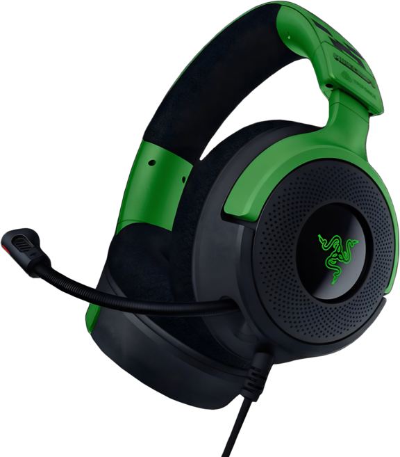 RAZER 雷蛇 北海巨妖 V4X Wired 耳罩式 耳機 內建麥克風 黑色 Minecraft 限定版 RZ04-05180200-R3M1
