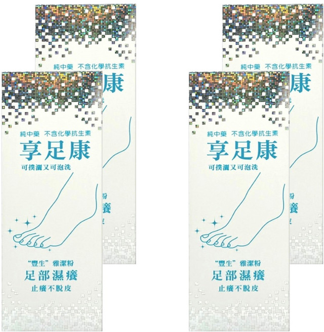 EUVIT 豐生 享足康 雅潔粉, 120g, 1盒, 4盒