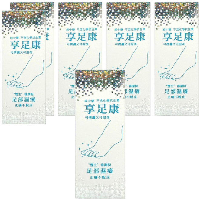 EUVIT 豐生 享足康 雅潔粉, 120g, 1盒, 6盒