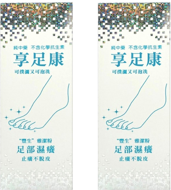 EUVIT 豐生 享足康 雅潔粉, 120g, 1盒, 2盒