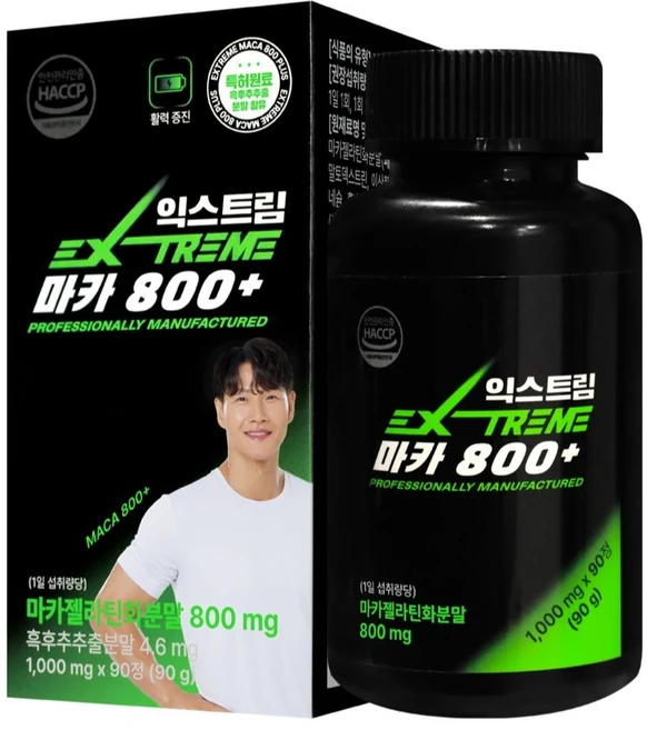 익스트림 마카 800 플러스, 90정, 1개 - 쿠팡