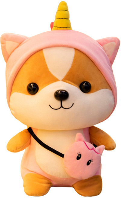 네이처타임즈 다람쥐 인형 유니콘, 혼합색상, 25cm, 1개