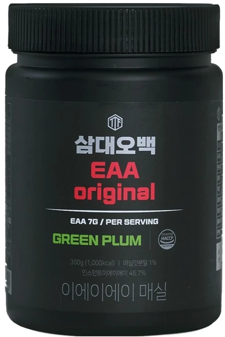 삼대오백 이에이에이 매실맛, 300g, 1개 - 쿠팡