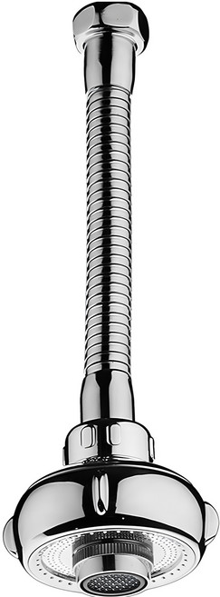 二段式多角度節水龍頭 銀色, 1個