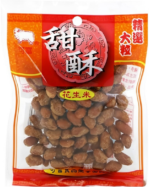 可富 甜酥花生米, 60g, 1包