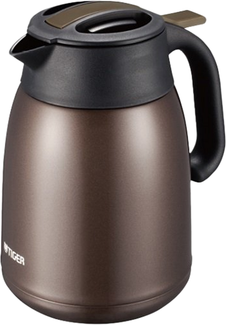 TIGER 虎牌 超輕量提倒式不鏽鋼熱水瓶 PWM-B120, 深咖啡, 1.2L, 1個