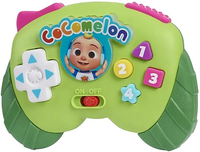 CoComelon 可可瓜 音效學習遊戲手把, 音效學習遊戲手把 綠色, 1個