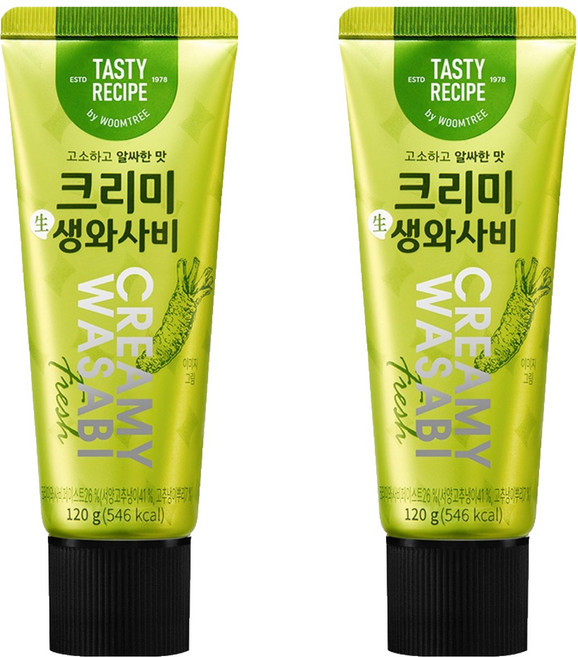 WOOMTREE 奶油生山葵, 120g, 2個