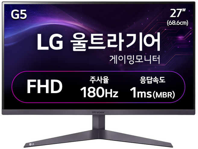 LG전자 FHD 울트라기어 게이밍 모니터, 68.6cm, 27GS50F