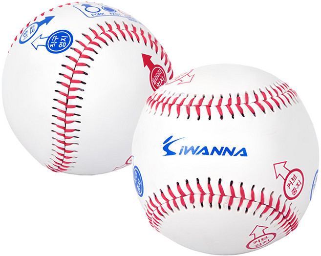 韓國 iWANNA 投球練習安全棒球 2入組 (傳接球用), 1組, IWS4203_2