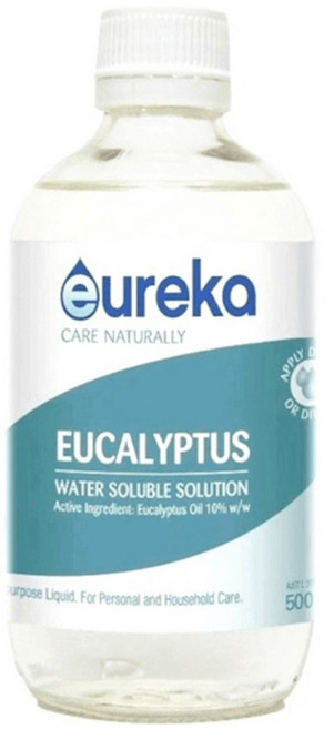 Eureka水溶性尤加利精油 10%含量稀釋 500ml 1瓶, 尤加利