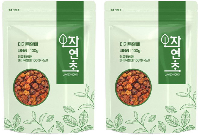 건조 마가목열매, 100g, 2개