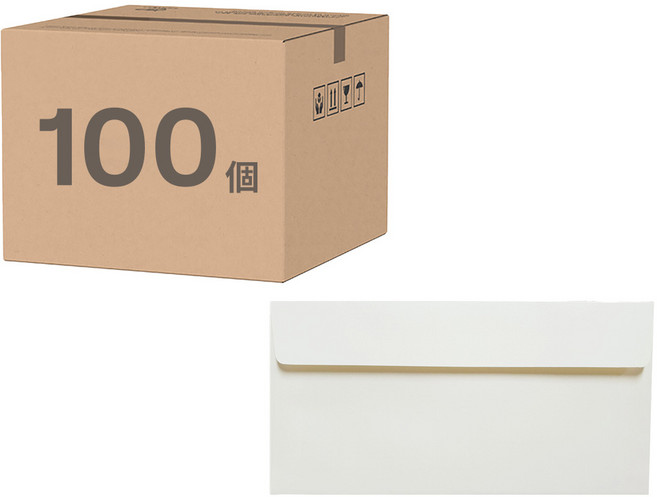 BST 馬卡龍色西式萊妮紙彩色信封 220 x 105 mm, 100個裝, 淺米色
