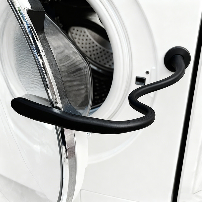 코멧 홈 세탁기 건조기 자석 도어 스토퍼, 블랙, 1개