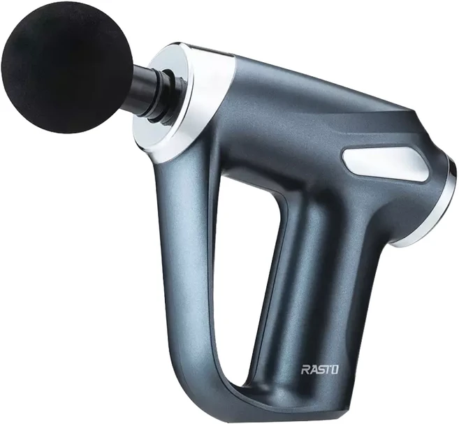 RASTO AM6 深層舒緩6段式筋膜槍 R-ARC006 13.5 x 13 x 4.2cm, 深灰色
