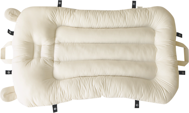 쁘리엘르 테디 워싱 고밀도 휴대용 아기침대, 아이보리