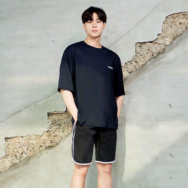 벤디스 여성용 프렌즈 래쉬가드 상하의 세트 Z028