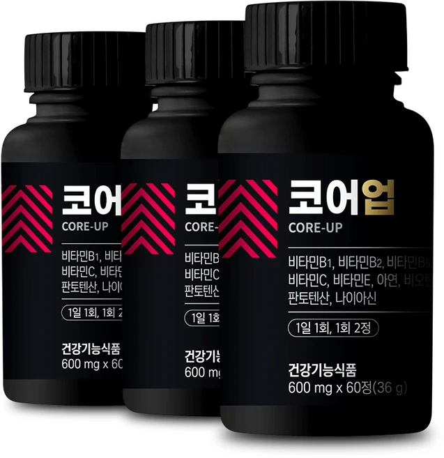 코어업 영양제, 60정, 3개 - 쿠팡