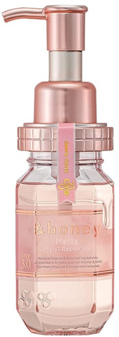 &honey 蜂蜜亮澤柔順護理髮油, 100ml, 1瓶