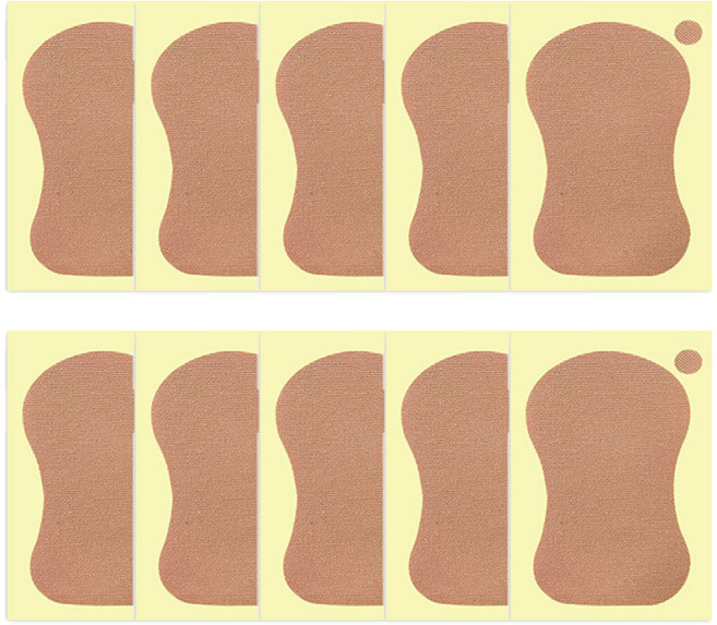 폴베아 겨드랑이 땀 흡수 패치, 10개