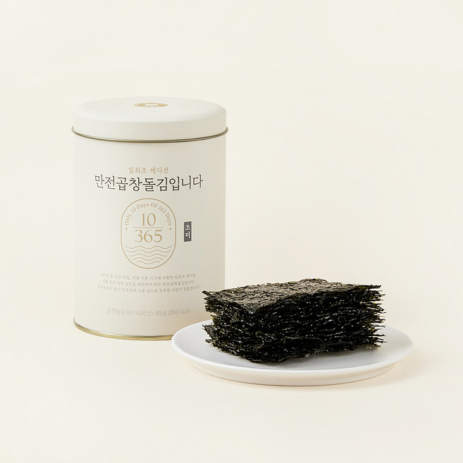 만전김 만전곱창돌김입니다 조미김, 45g, 1개