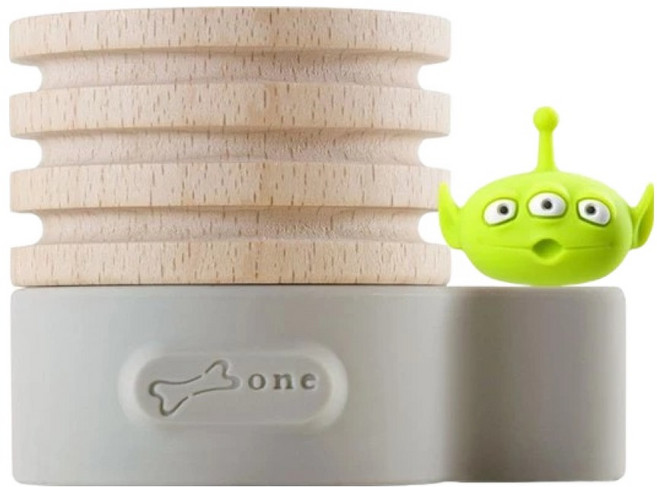 Bone 蹦克 DISNEY原木擴香台 三眼外星人 70 x 52 x 50mm, 無香