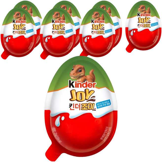 킨더 조이 초콜릿 블루, 20g, 8개