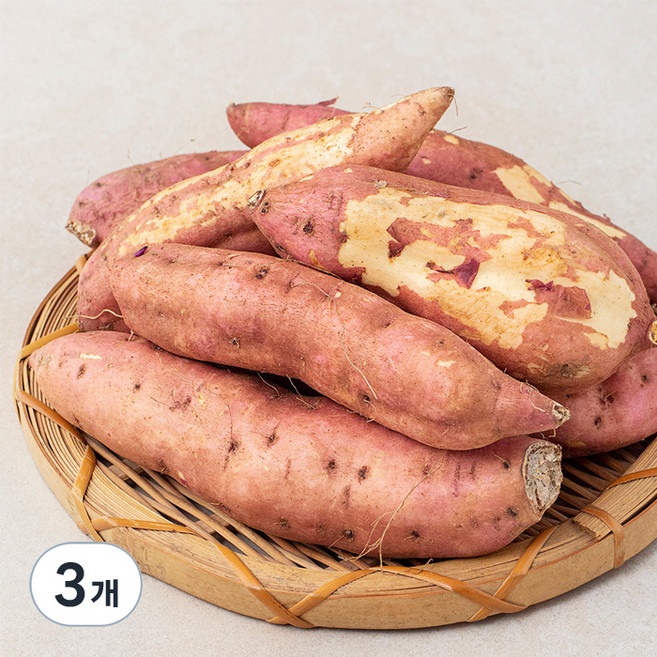못생겨도 맛있는 호박고구마, 1.5kg, 3봉