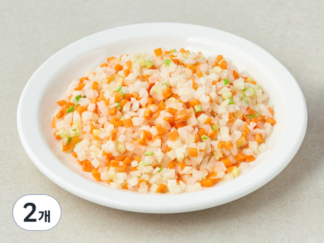 친환경 볶음밥용 채소, 360g(120g x 3입), 2개