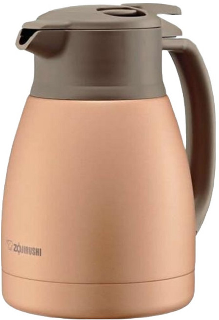 ZOJIRUSHI 象印 桌上型不鏽鋼保溫瓶, 玫瑰金, 1L, 1個