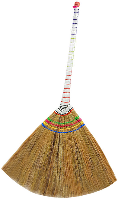월드크린 미얀마 꽃 롱갈대비 빗자루, 1개, 혼합색상
