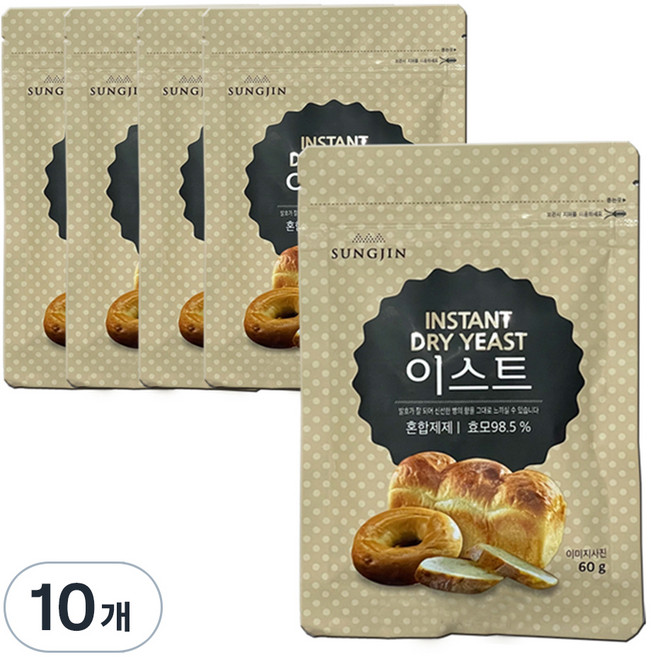 성진 이스트, 60g, 10개