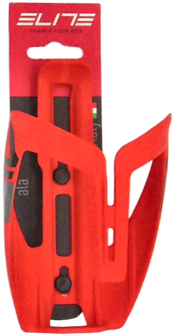 ELITE ALA 玻璃纖維輕量自行車水壺架 74mm 尺寸, 消光橘, 1個