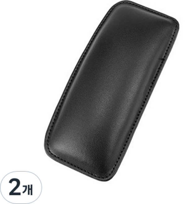 티커벨 무릎보호 쿠션 패드, 제트블랙, 2개